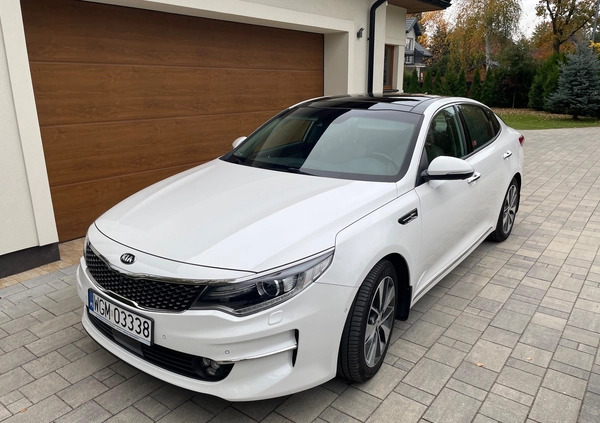 Kia Optima cena 61500 przebieg: 207000, rok produkcji 2015 z Wyszogród małe 379